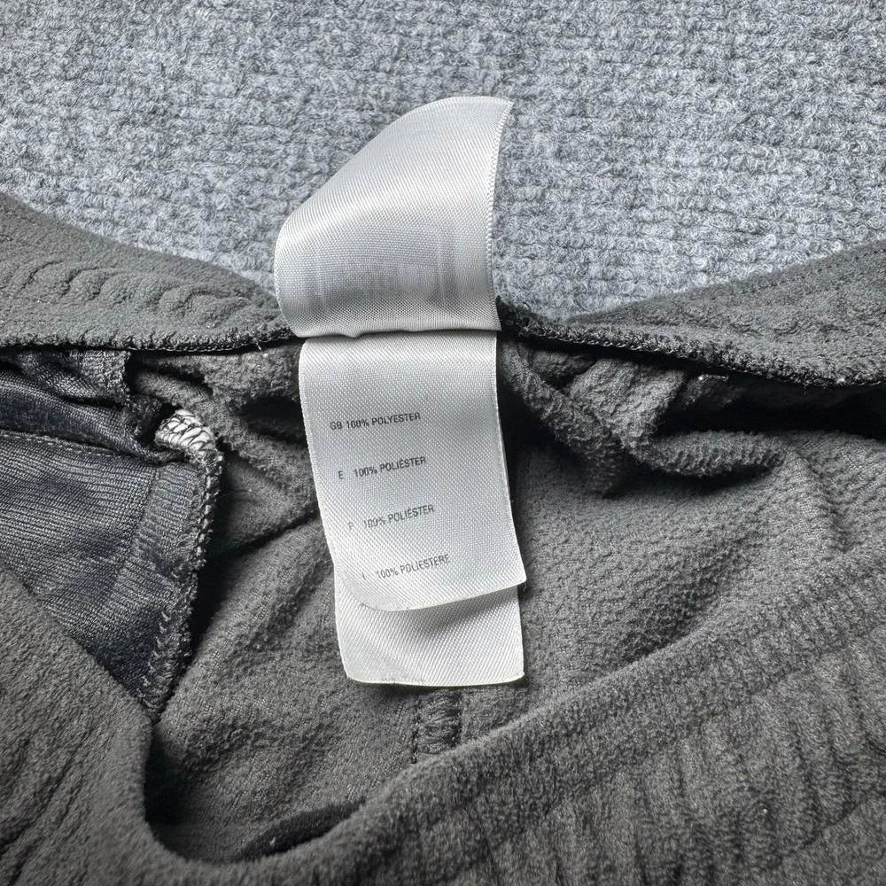 The North Face TKA 100 Fleece Pants Grey Size Men Medium Fit 30x30 Warm Cozy